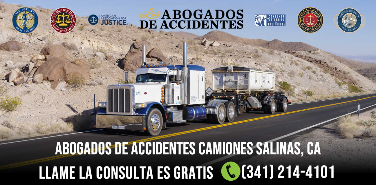 abogados de accidentes camiones salinas