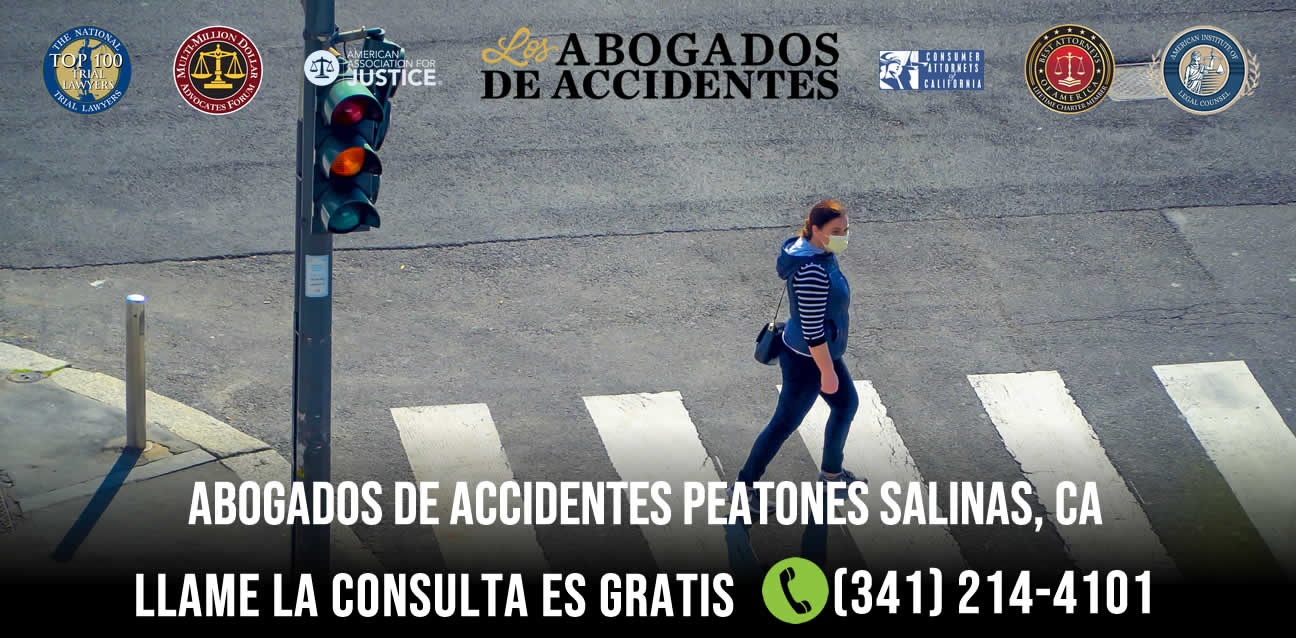 abogados de accidentes de peatones salinas